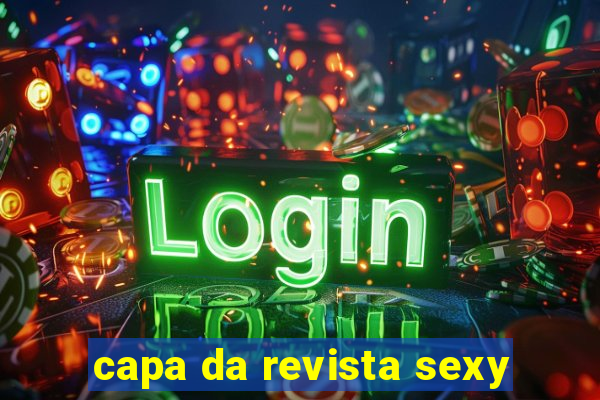 capa da revista sexy